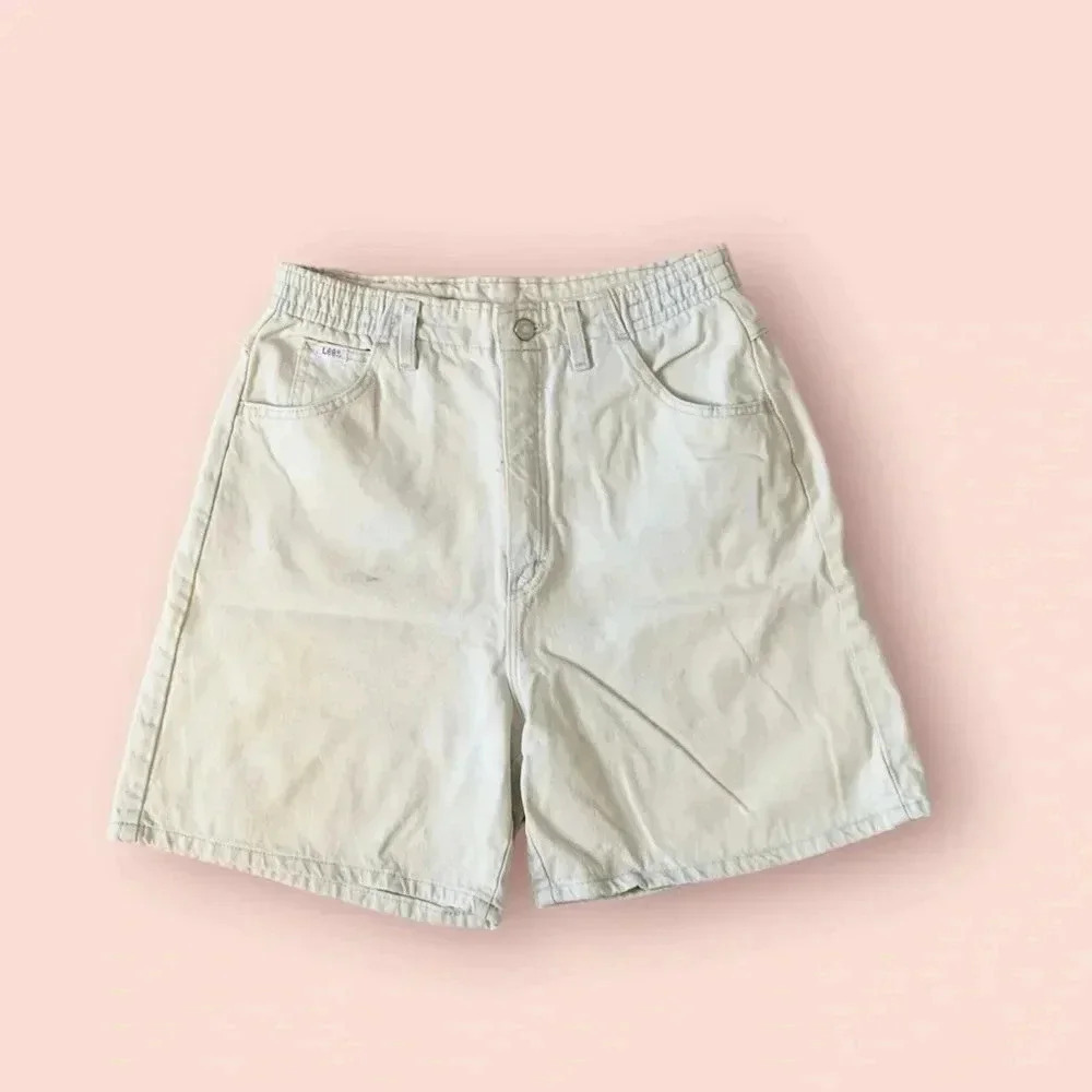 Vintage high waisted Lee denim shorts